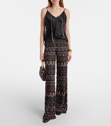 Caperdoni Small embellished pouch | Missoni