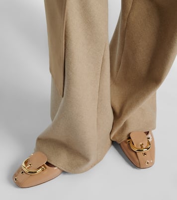 Ballerinas Oxide aus Lackleder | Ferragamo