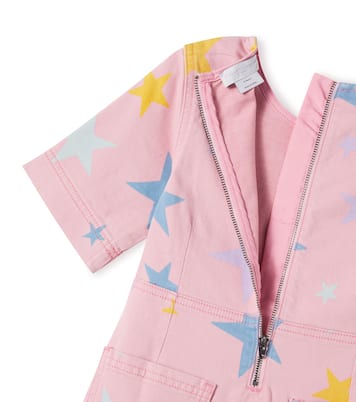 Bedrucktes Kleid aus Denim | Stella McCartney Kids