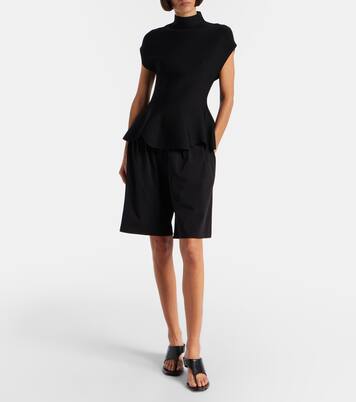 Poppy cotton shorts | Khaite