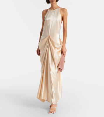 Loop 35 leather sandals | Khaite