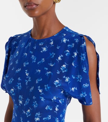 Midikleid Bela aus Seide | Victoria Beckham