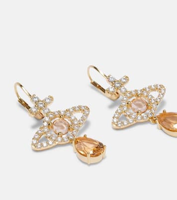 Ohrringe Olympia mit Kristallen | Vivienne Westwood