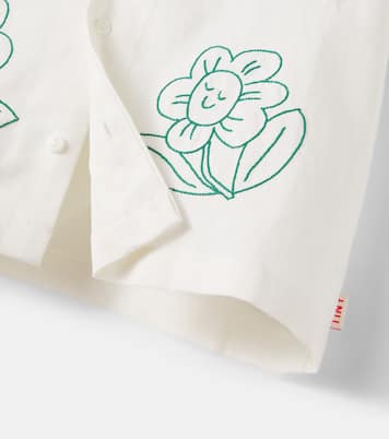 Hemd Daisies aus Leinen und Baumwolle | Tinycottons