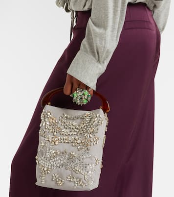 Crisp M号缀饰手提包 | Dries Van Noten