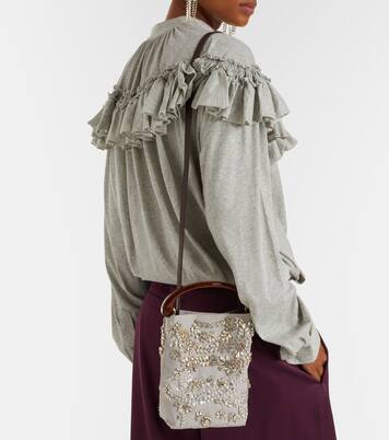 Crisp M号缀饰手提包 | Dries Van Noten