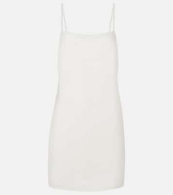 Geneva linen minidress | Asceno