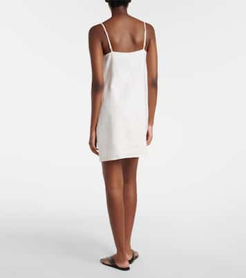 Geneva linen minidress | Asceno