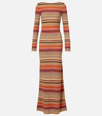 Notturna striped maxi dress | Faithfull