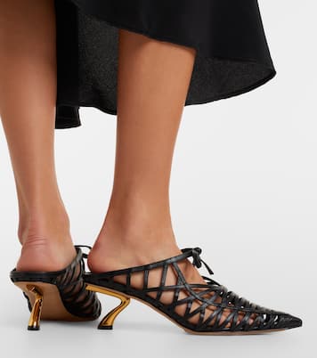 Cirry leather mules | Ferragamo