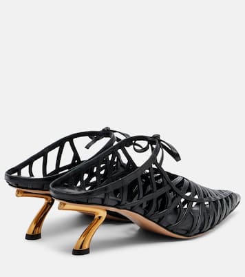 Cirry leather mules | Ferragamo