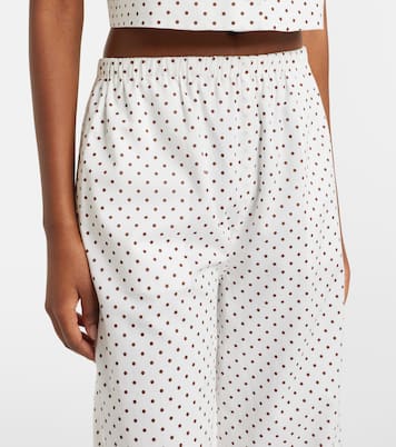 Evie polka-dot balloon pants | Posse
