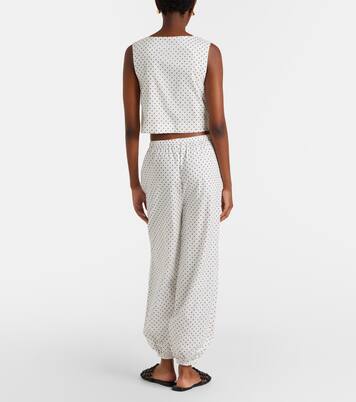 Evie polka-dot balloon pants | Posse