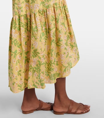 Baba floral cotton wrap dress | Poupette St Barth