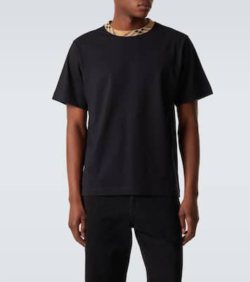 Burberry Check cotton jersey T-shirt | Burberry