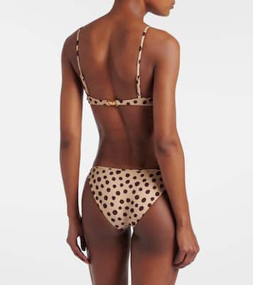  Polka-dot bow-detail bikini | Valentino