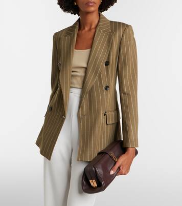 Blazer cruzado Balta con raya diplomática | Max Mara