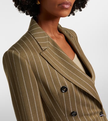 Blazer cruzado Balta con raya diplomática | Max Mara