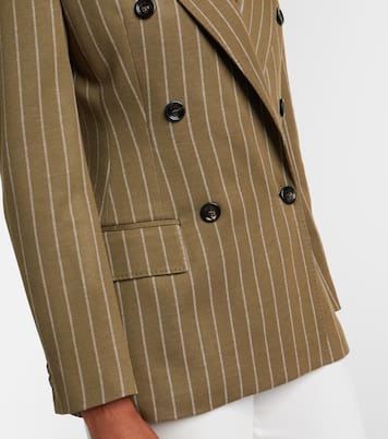 Blazer cruzado Balta con raya diplomática | Max Mara