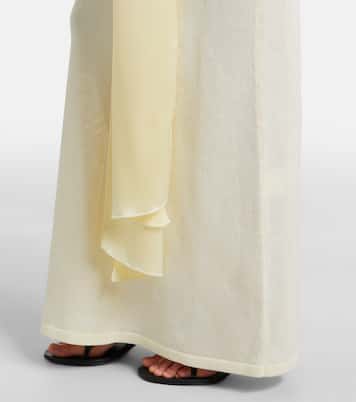 Maxikleid Nayra aus einem Baumwoll-Seidengemisch | Aya Muse