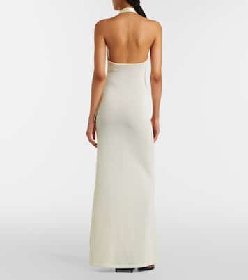 Maxikleid Nayra aus einem Baumwoll-Seidengemisch | Aya Muse