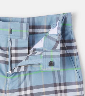 Burberry Check cotton shorts | Burberry Kids
