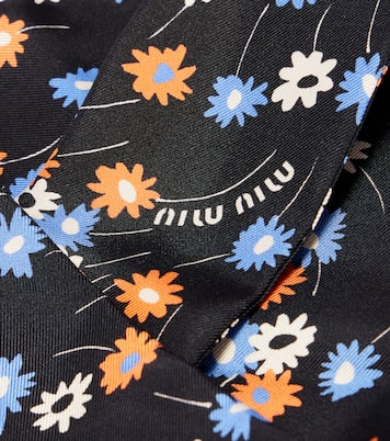 Collar con pañuelo adornado | Miu Miu