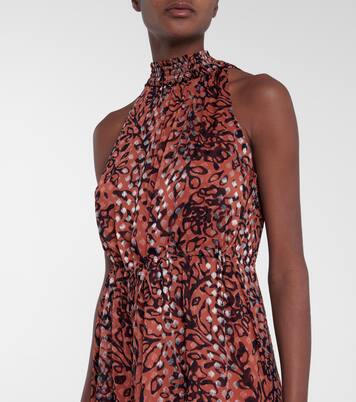 Robe longue Sheena à fleurs | Velvet