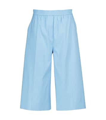 Shorts Tan aus Leinen und Baumwolle | Joseph