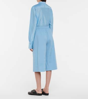 Shorts Tan aus Leinen und Baumwolle | Joseph