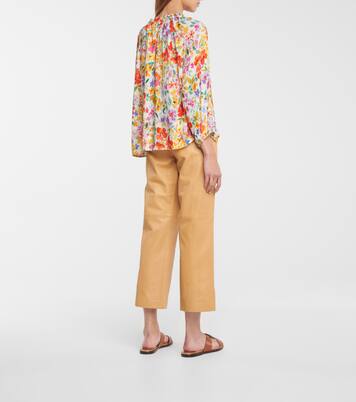 Blouse Tyra à fleurs | Velvet