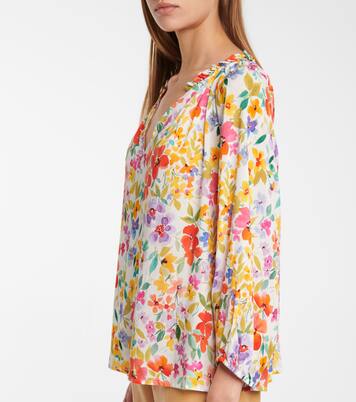 Blouse Tyra à fleurs | Velvet