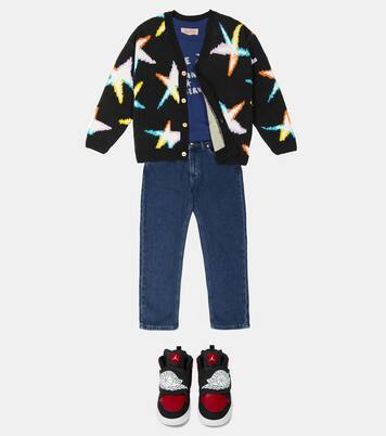 Racoon wool-blend cardigan | The Animals Observatory