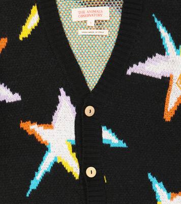Racoon wool-blend cardigan | The Animals Observatory