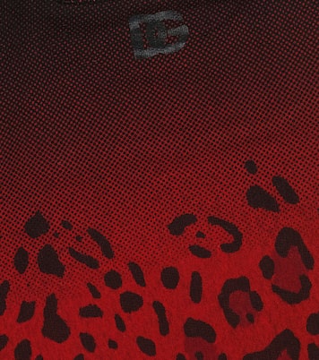 豹纹印花短裤 | Dolce&Gabbana Kids