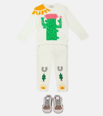 Bestickte Jeans | Stella McCartney Kids