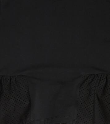 Mesh and cotton T-shirt | Brunello Cucinelli Kids