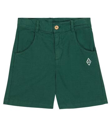 Pig cotton and linen shorts | The Animals Observatory