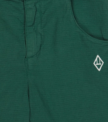 Pig cotton and linen shorts | The Animals Observatory