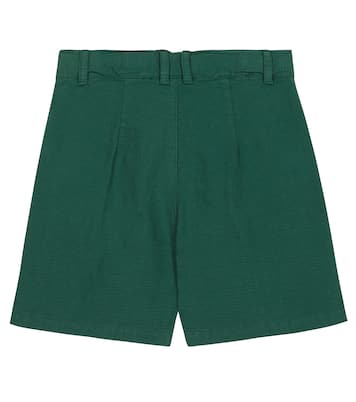 Pig cotton and linen shorts | The Animals Observatory