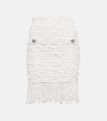 Minirock aus Tweed | Balmain