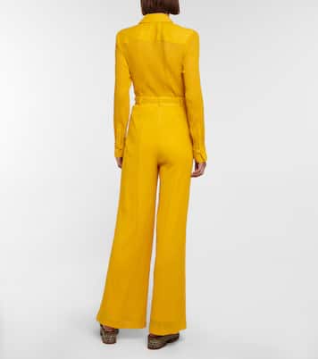 Weite High-Rise-Hose Thomazia | Gabriela Hearst