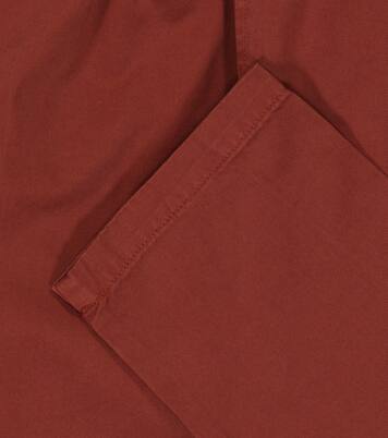 Leda striped cotton pants | Caramel