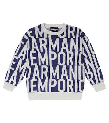 Pullover aus einem Baumwollgemisch | Emporio Armani Kids
