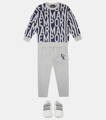 Pullover aus einem Baumwollgemisch | Emporio Armani Kids