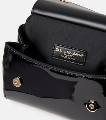 Tasche Sicily Mini aus Lackleder | Dolce&Gabbana Kids