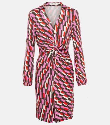 Robe portefeuille imprimée | Diane von Furstenberg