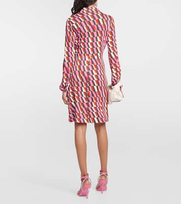 Robe portefeuille imprimée | Diane von Furstenberg