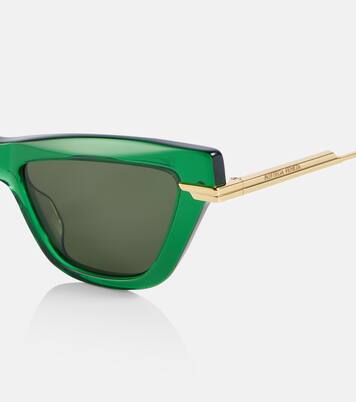 Angle cat-eye sunglasses | Bottega Veneta