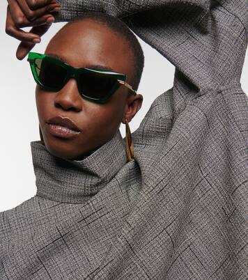 Angle cat-eye sunglasses | Bottega Veneta